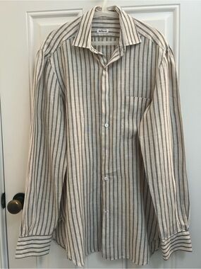 Kiton Men’s Linen shirt